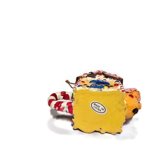 Set of 4 Cupcakes 2 Dept. 56 Cupcakes 2 Candy Teapots Made In China, - Picture 6 of 15